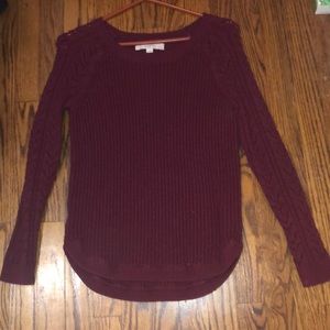 Loft Maroon sweater